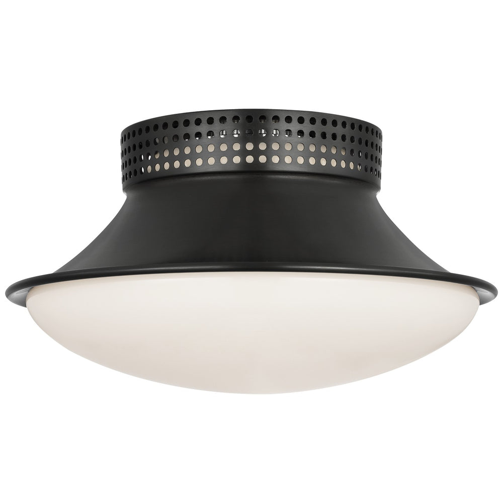 Visual Comfort Signature Canada - LED Flush Mount - Precision - Bronze- Union Lighting Luminaires Decor