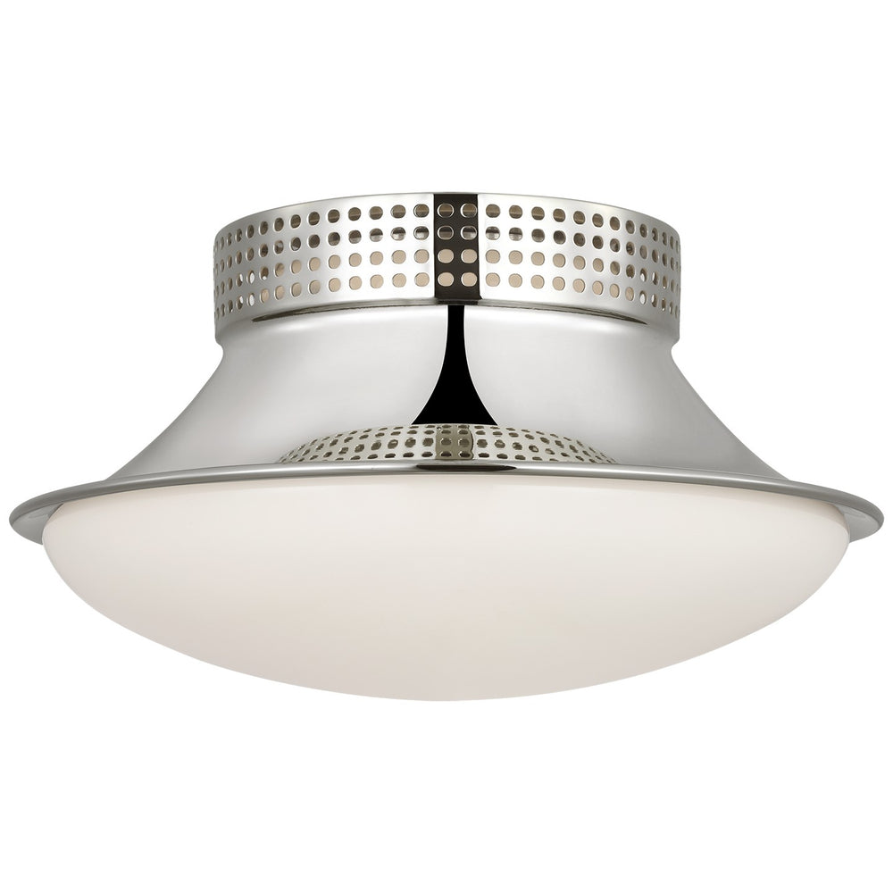 Visual Comfort Signature Canada - LED Flush Mount - Precision - Polished Nickel- Union Lighting Luminaires Decor