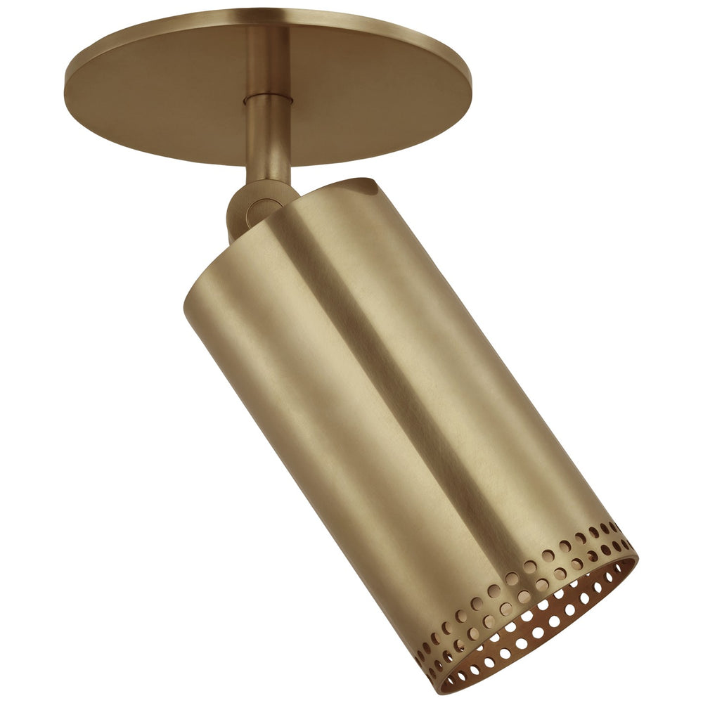 Visual Comfort Signature Canada - LED Flush Mount - Precision - Antique-Burnished Brass- Union Lighting Luminaires Decor