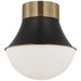 Visual Comfort Signature Canada - LED Flush Mount - Precision - Antique-Burnished Brass and Bronze- Union Lighting Luminaires Decor