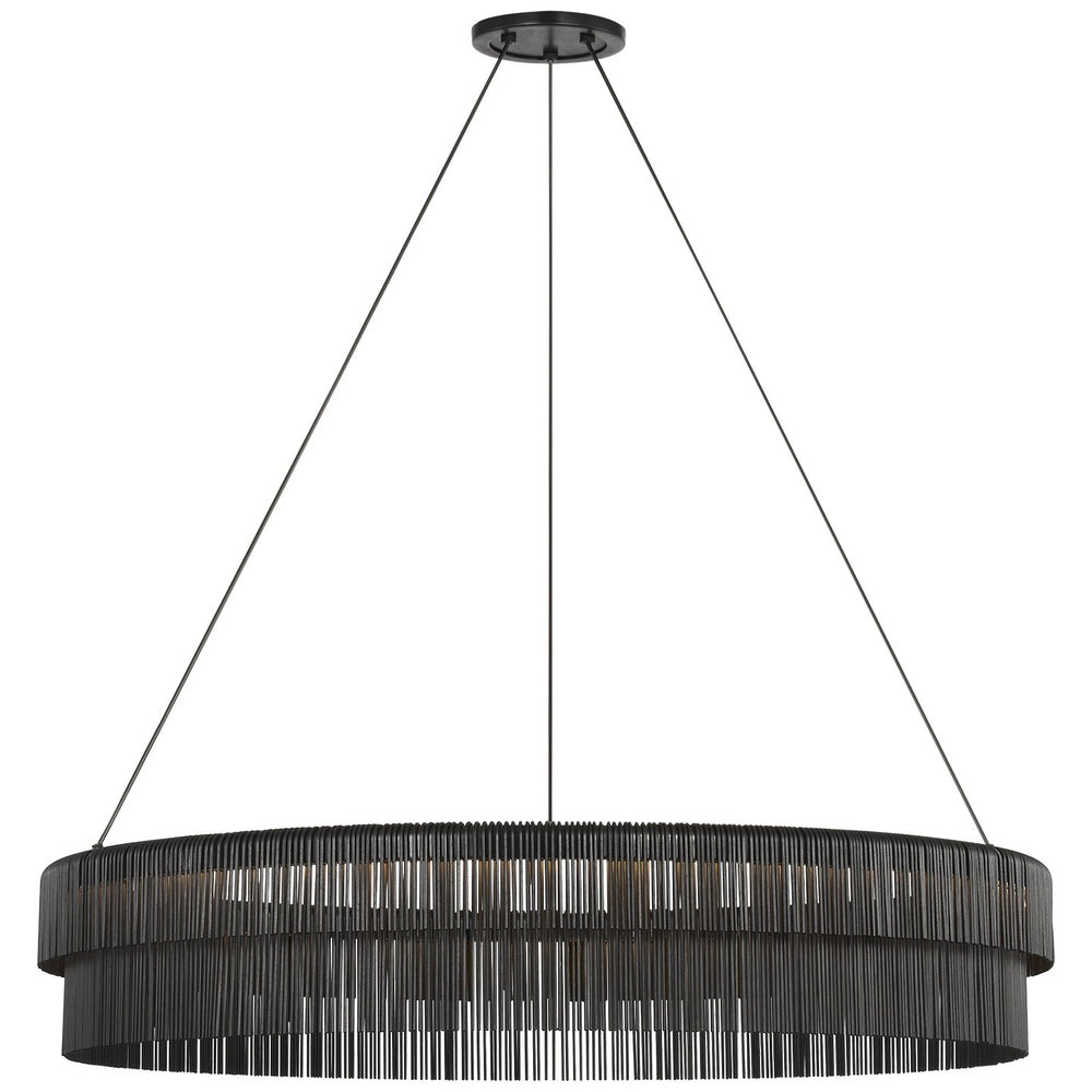 Visual Comfort Signature Canada - LED Chandelier - Differo - Aged Iron- Union Lighting Luminaires Decor