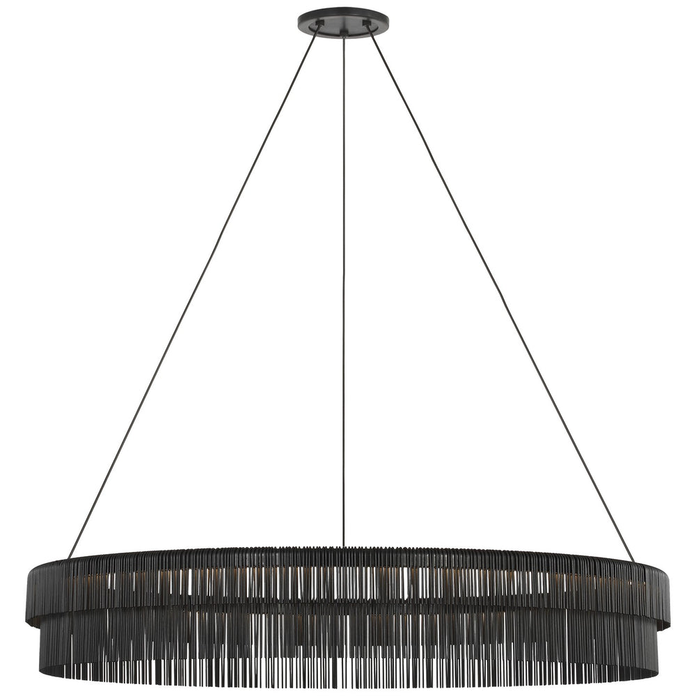Visual Comfort Signature Canada - LED Chandelier - Differo - Aged Iron- Union Lighting Luminaires Decor