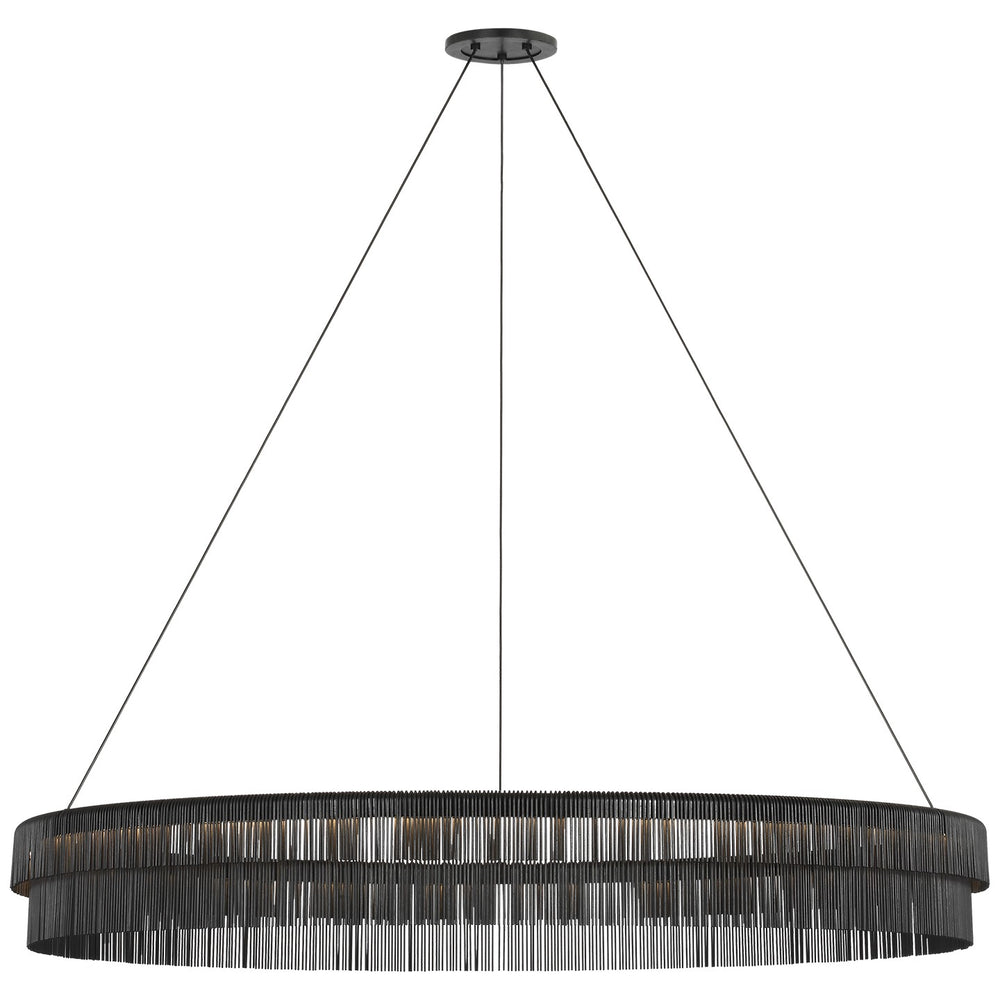 Visual Comfort Signature Canada - LED Chandelier - Differo - Aged Iron- Union Lighting Luminaires Decor