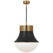 Visual Comfort Signature Canada - One Light Pendant - Precision - Antique-Burnished Brass and Bronze- Union Lighting Luminaires Decor