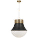 Visual Comfort Signature Canada - LED Pendant - Precision - Antique-Burnished Brass and Bronze- Union Lighting Luminaires Decor