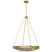 Visual Comfort Signature Canada - LED Chandelier - Quinn - Soft Brass- Union Lighting Luminaires Decor