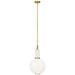 Visual Comfort Signature Canada - LED Pendant - Meir - Soft Brass- Union Lighting Luminaires Decor