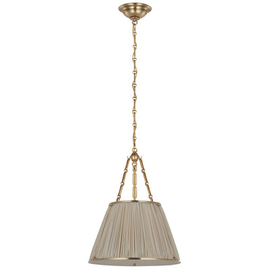 Visual Comfort Signature Canada - LED Hanging Shade - Allister - Hand-Rubbed Antique Brass- Union Lighting Luminaires Decor