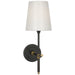 Visual Comfort Signature Canada - LED Bath Sconce - Bryant - Bronze and Hand-Rubbed Antique Brass- Union Lighting Luminaires Decor
