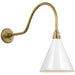 Visual Comfort Signature Canada - LED Barn Light - Academy Barn Light - Hand-Rubbed Antique Brass- Union Lighting Luminaires Decor