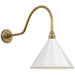 Visual Comfort Signature Canada - LED Barn Light - Academy Barn Light - Hand-Rubbed Antique Brass- Union Lighting Luminaires Decor