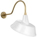 Visual Comfort Signature Canada - LED Barn Light - Academy Barn Light - Hand-Rubbed Antique Brass- Union Lighting Luminaires Decor