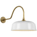 Visual Comfort Signature Canada - LED Barn Light - Academy Barn Light - Hand-Rubbed Antique Brass- Union Lighting Luminaires Decor