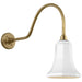 Visual Comfort Signature Canada - LED Barn Light - Academy Barn Light - Hand-Rubbed Antique Brass- Union Lighting Luminaires Decor