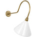 Visual Comfort Signature Canada - LED Barn Light - Academy Barn Light - Hand-Rubbed Antique Brass- Union Lighting Luminaires Decor