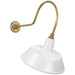 Visual Comfort Signature Canada - LED Barn Light - Academy Barn Light - Hand-Rubbed Antique Brass- Union Lighting Luminaires Decor