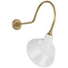 Visual Comfort Signature Canada - LED Barn Light - Academy Barn Light - Hand-Rubbed Antique Brass- Union Lighting Luminaires Decor