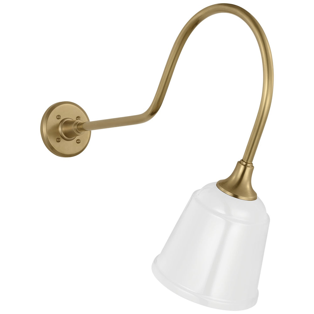 Visual Comfort Signature Canada - LED Barn Light - Academy Barn Light - Hand-Rubbed Antique Brass- Union Lighting Luminaires Decor