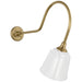 Visual Comfort Signature Canada - LED Barn Light - Academy Barn Light - Hand-Rubbed Antique Brass- Union Lighting Luminaires Decor