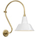 Visual Comfort Signature Canada - LED Barn Light - Academy Barn Light - Hand-Rubbed Antique Brass- Union Lighting Luminaires Decor