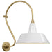 Visual Comfort Signature Canada - LED Barn Light - Academy Barn Light - Hand-Rubbed Antique Brass- Union Lighting Luminaires Decor
