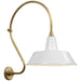 Visual Comfort Signature Canada - LED Barn Light - Academy Barn Light - Hand-Rubbed Antique Brass- Union Lighting Luminaires Decor