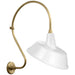 Visual Comfort Signature Canada - LED Barn Light - Academy Barn Light - Hand-Rubbed Antique Brass- Union Lighting Luminaires Decor