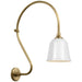 Visual Comfort Signature Canada - LED Barn Light - Academy Barn Light - Hand-Rubbed Antique Brass- Union Lighting Luminaires Decor
