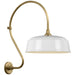 Visual Comfort Signature Canada - LED Barn Light - Academy Barn Light - Hand-Rubbed Antique Brass- Union Lighting Luminaires Decor