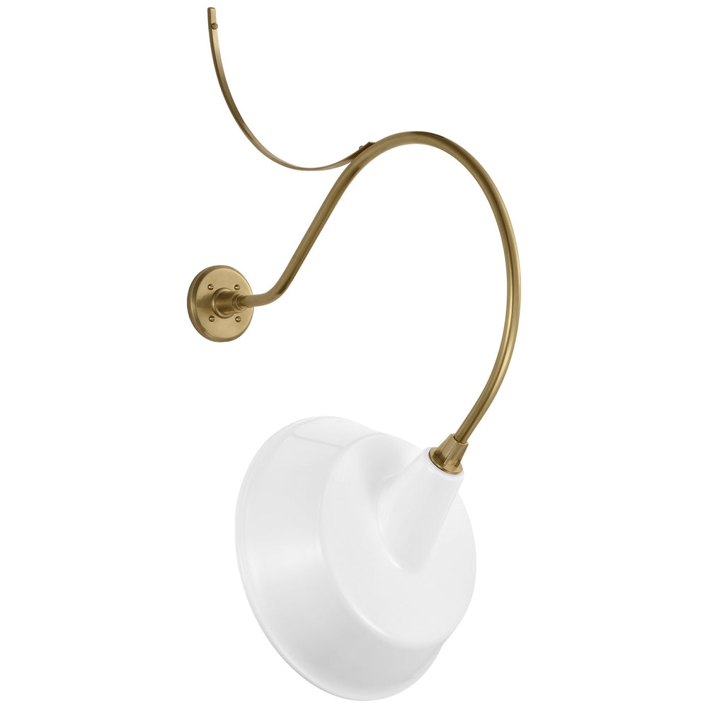 Visual Comfort Signature Canada - LED Barn Light - Academy Barn Light - Hand-Rubbed Antique Brass- Union Lighting Luminaires Decor