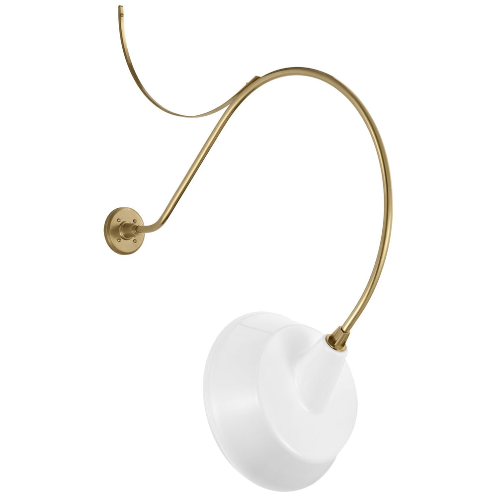 Visual Comfort Signature Canada - LED Barn Light - Academy Barn Light - Hand-Rubbed Antique Brass- Union Lighting Luminaires Decor