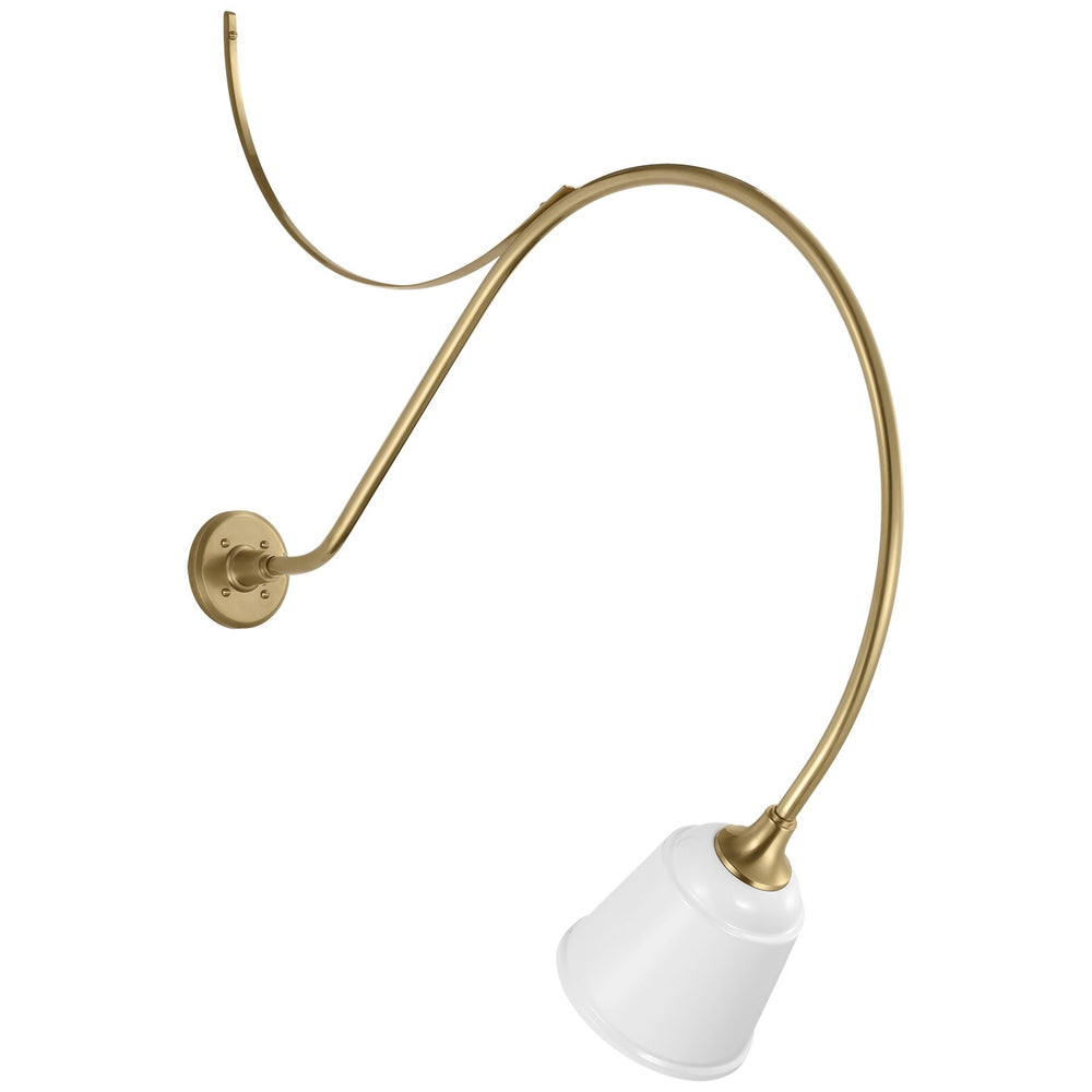 Visual Comfort Signature Canada - LED Barn Light - Academy Barn Light - Hand-Rubbed Antique Brass- Union Lighting Luminaires Decor