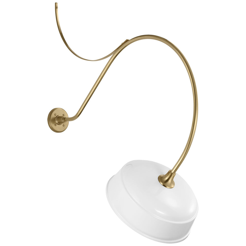Visual Comfort Signature Canada - LED Barn Light - Academy Barn Light - Hand-Rubbed Antique Brass- Union Lighting Luminaires Decor