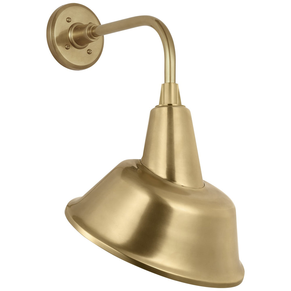 Visual Comfort Signature Canada - LED Barn Light - Academy Barn Light - Hand-Rubbed Antique Brass- Union Lighting Luminaires Decor