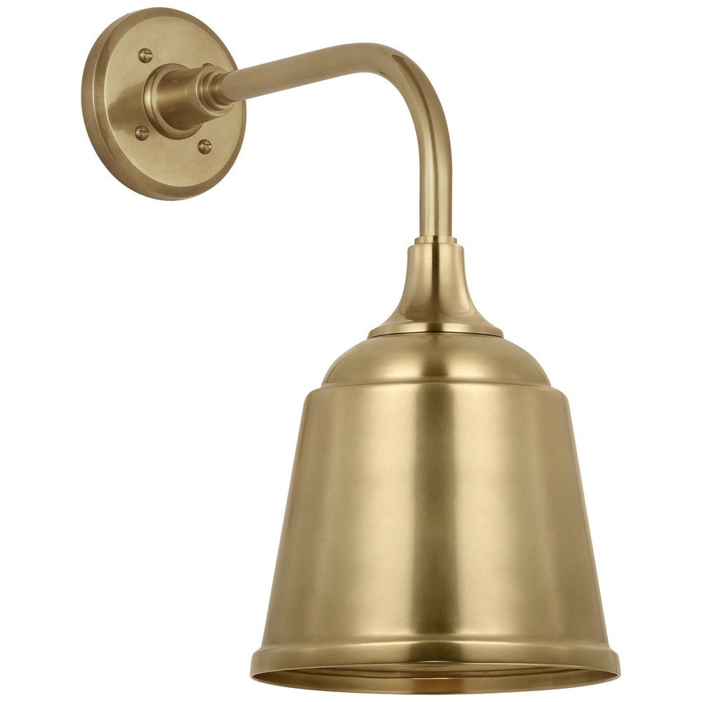 Visual Comfort Signature Canada - LED Barn Light - Academy Barn Light - Hand-Rubbed Antique Brass- Union Lighting Luminaires Decor