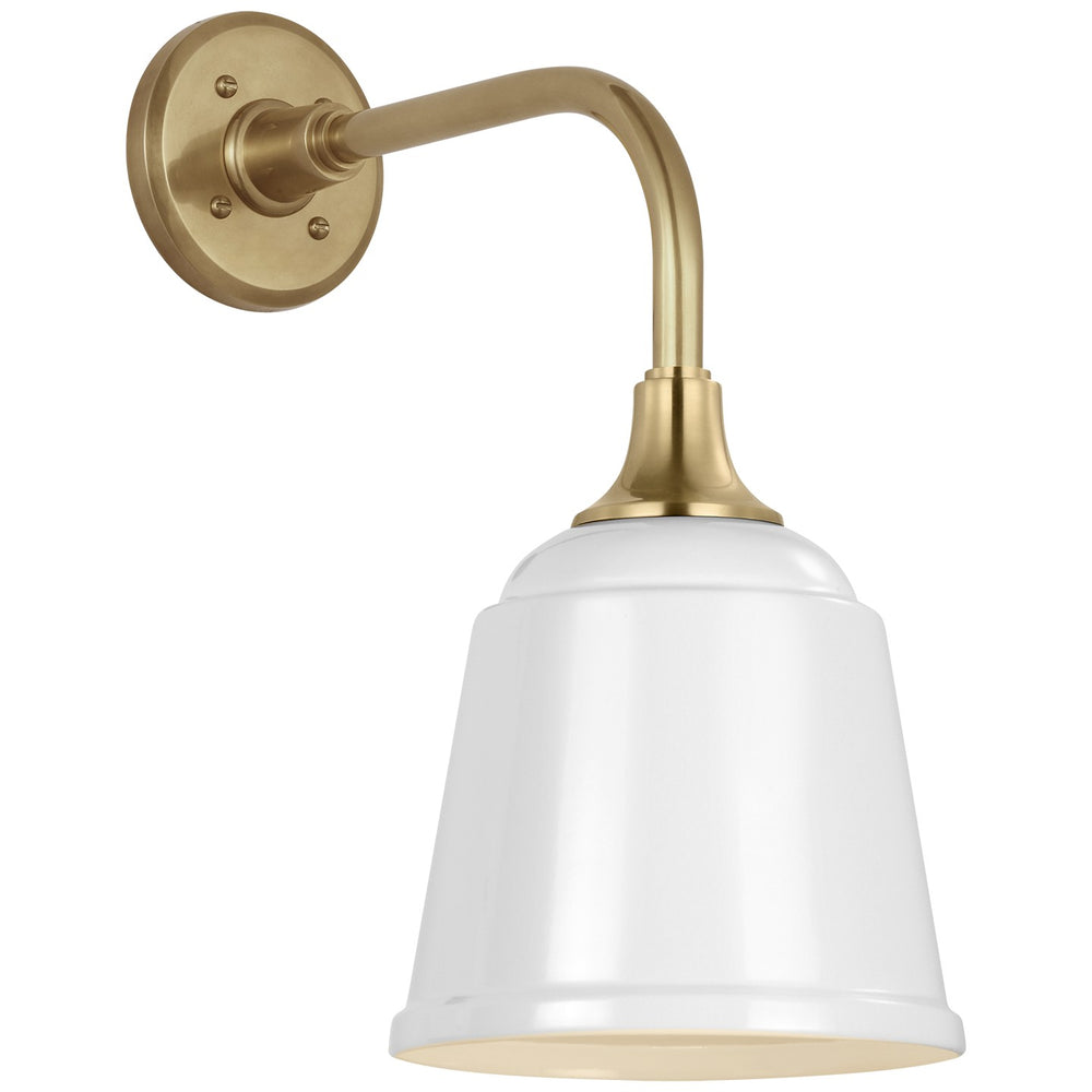 Visual Comfort Signature Canada - LED Barn Light - Academy Barn Light - Hand-Rubbed Antique Brass- Union Lighting Luminaires Decor