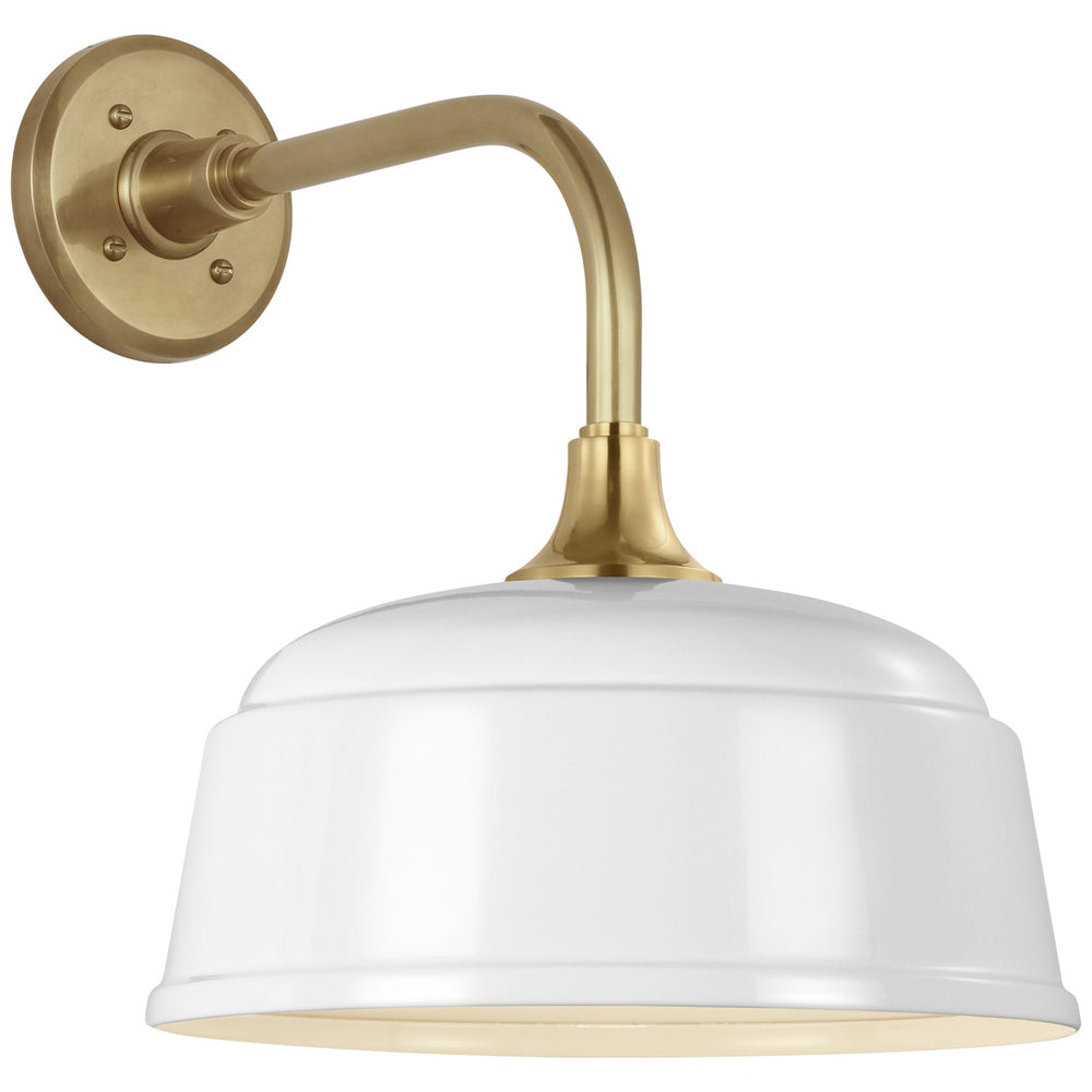 Visual Comfort Signature Canada - LED Barn Light - Academy Barn Light - Hand-Rubbed Antique Brass- Union Lighting Luminaires Decor