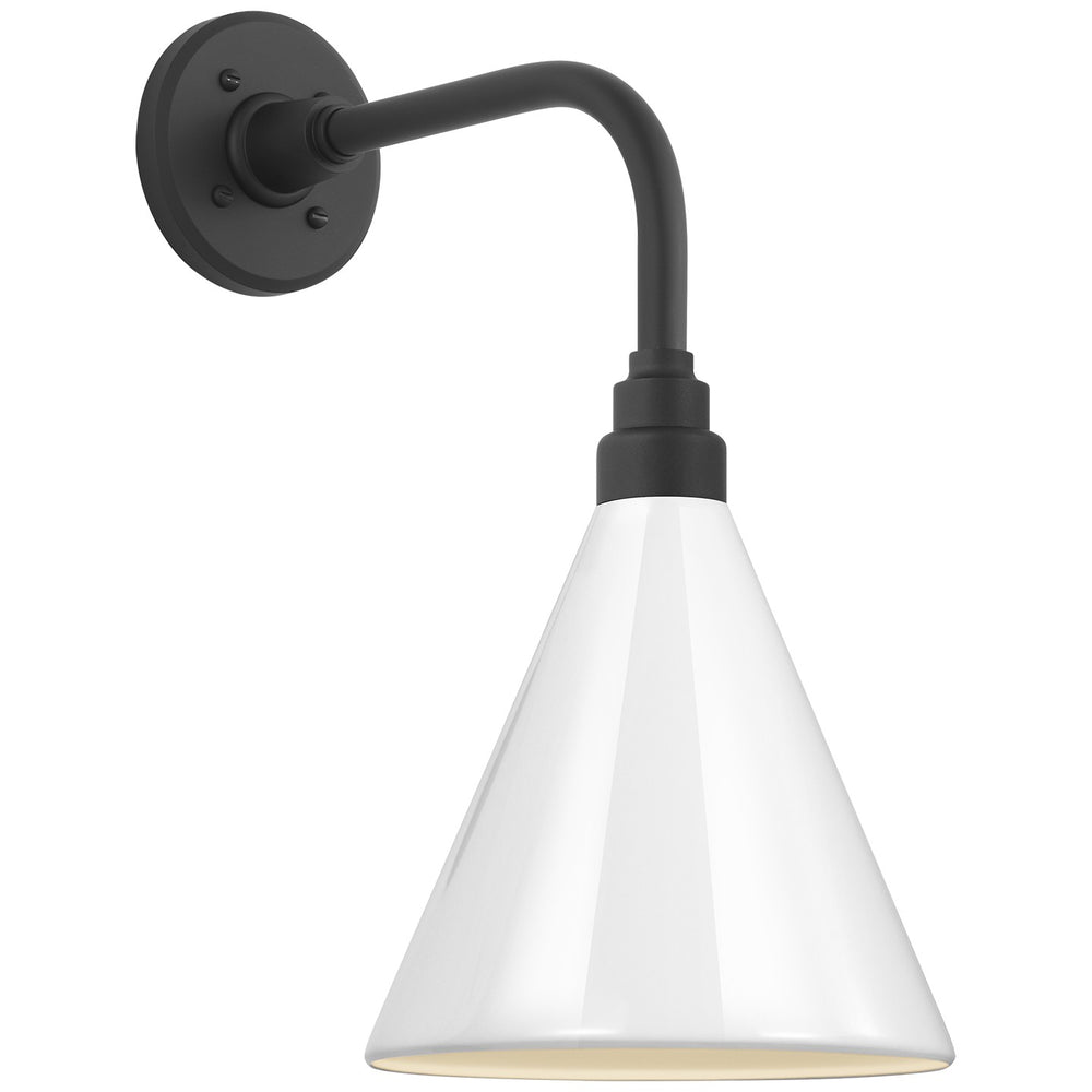 Visual Comfort Signature Canada - LED Barn Light - Academy Barn Light - Matte Black- Union Lighting Luminaires Decor