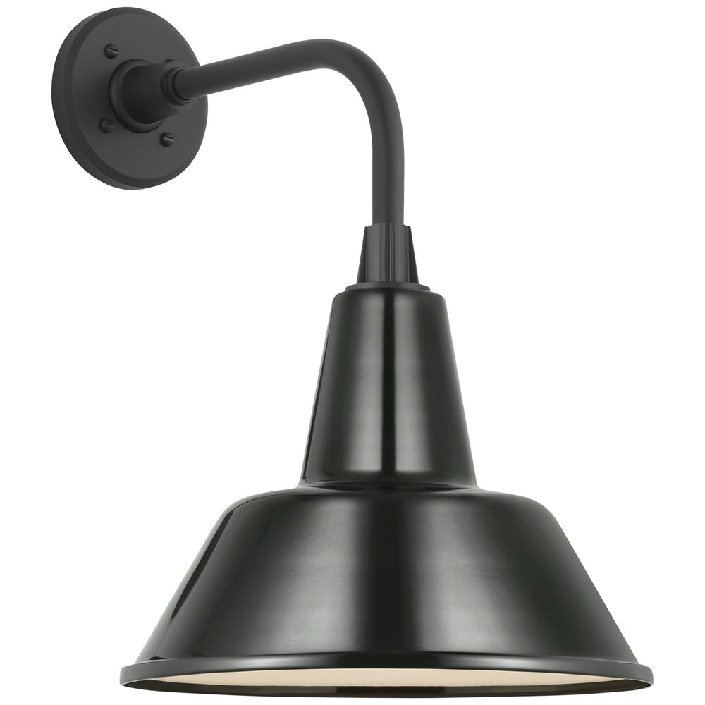 Visual Comfort Signature Canada - LED Barn Light - Academy Barn Light - Matte Black- Union Lighting Luminaires Decor