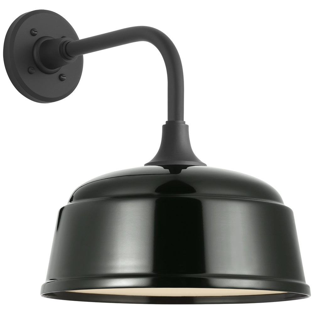 Visual Comfort Signature Canada - LED Barn Light - Academy Barn Light - Matte Black- Union Lighting Luminaires Decor