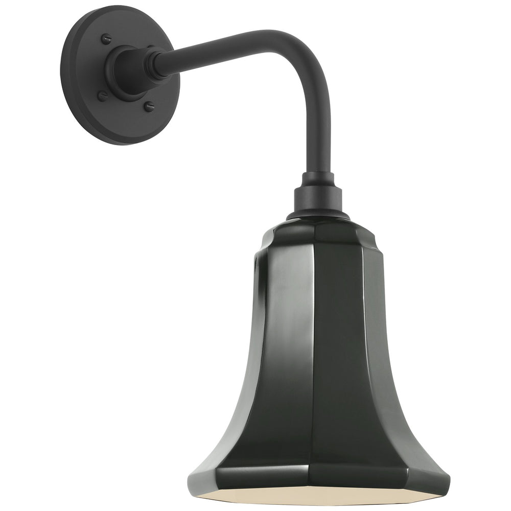 Visual Comfort Signature Canada - LED Barn Light - Academy Barn Light - Matte Black- Union Lighting Luminaires Decor