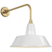 Visual Comfort Signature Canada - LED Barn Light - Academy Barn Light - Hand-Rubbed Antique Brass- Union Lighting Luminaires Decor