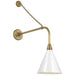 Visual Comfort Signature Canada - LED Barn Light - Academy Barn Light - Hand-Rubbed Antique Brass- Union Lighting Luminaires Decor