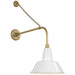 Visual Comfort Signature Canada - LED Barn Light - Academy Barn Light - Hand-Rubbed Antique Brass- Union Lighting Luminaires Decor