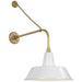 Visual Comfort Signature Canada - LED Barn Light - Academy Barn Light - Hand-Rubbed Antique Brass- Union Lighting Luminaires Decor