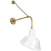 Visual Comfort Signature Canada - LED Barn Light - Academy Barn Light - Hand-Rubbed Antique Brass- Union Lighting Luminaires Decor