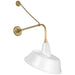 Visual Comfort Signature Canada - LED Barn Light - Academy Barn Light - Hand-Rubbed Antique Brass- Union Lighting Luminaires Decor