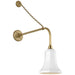 Visual Comfort Signature Canada - LED Barn Light - Academy Barn Light - Hand-Rubbed Antique Brass- Union Lighting Luminaires Decor