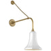 Visual Comfort Signature Canada - LED Barn Light - Academy Barn Light - Hand-Rubbed Antique Brass- Union Lighting Luminaires Decor