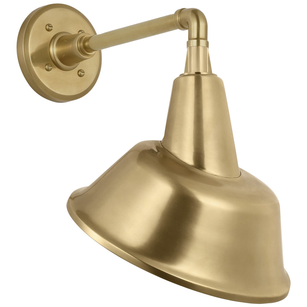 Visual Comfort Signature Canada - LED Barn Light - Academy Barn Light - Hand-Rubbed Antique Brass- Union Lighting Luminaires Decor